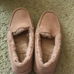 UGG Women's Blush Suede Slippers